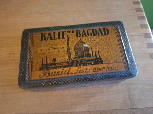 Boite tole litho - boite, orientaliste