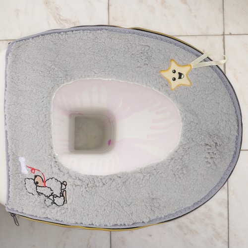 Anneau siège toilette - siège,