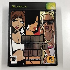 the trilogy GTA grand theft auto 3 vice city san andreas XBOX 1 génération
