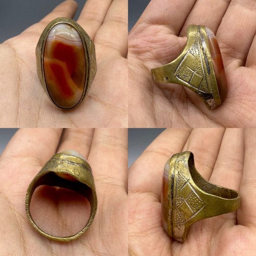 Superbe rare bague ancienne - et,