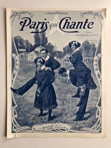 Paris qui chante - , revue