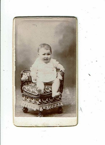 Photographie cdv bébé sur - bébé,