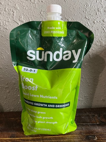 Sunday iron boost liquid lawn - sunday,
