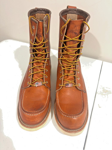 Red wing 877 classic moc - moc, toe