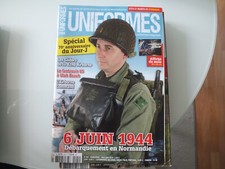 UNIFORMES MAGAZINE REVUE WWII MILITARIA N 294 6 JUIN 1944 NORMANDIE
