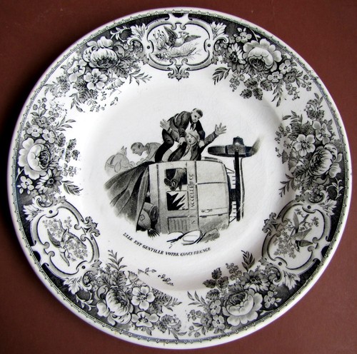 Assiette creil montereau - assiette,