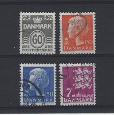 DANEMARK Yvert n° 657/660 oblitéré