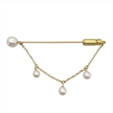 Unbranded Perle Cravate Broche