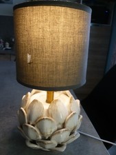 LAMPE EN CERAMIQUE BARBOTINE