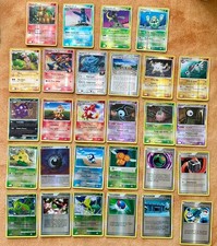 Lot 29 cartes pokemon rare holo reverse Platine Diamant et Perle bon état FR