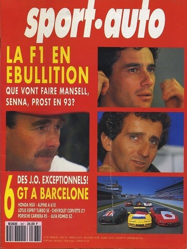 Sport auto 367 - auto, 08/1992