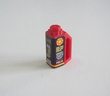 PLAYMOBIL (R3124) STATION SERVICE - Bidon Huile Rouge Felix 3014 3218