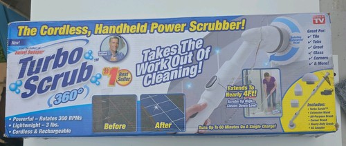 Turbo scrub 360 - power, scrubber