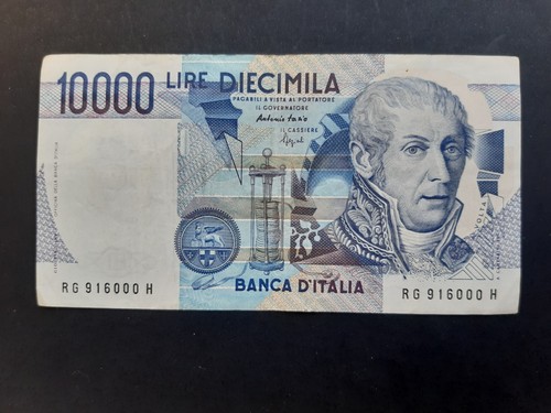 Italie billet 10000 - billet, lire
