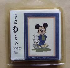 § kit point de croix compté ROYAL PARIS DISNEY MICKEY