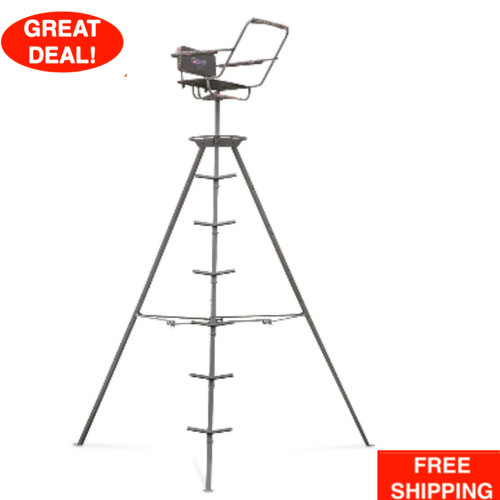 Tripod deer stand swivel - deer,