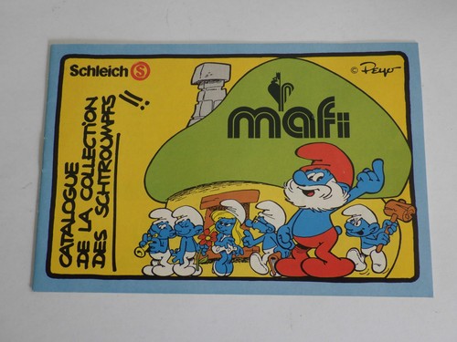 Pvc schtroumpfs smurf schleich - pvc,