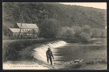 CPA Maizet, Le Déversoir et