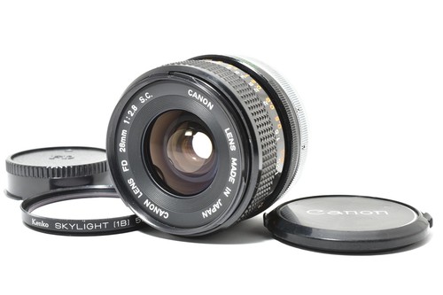 Mint canon lens fd 28mm - canon,