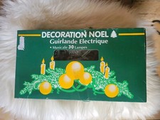 GUIRLANDE ÉLECTRIQUE LUMINEUSE MUSICALE 30 LAMPES SAPIN DÉCORATION NOËL.... ??