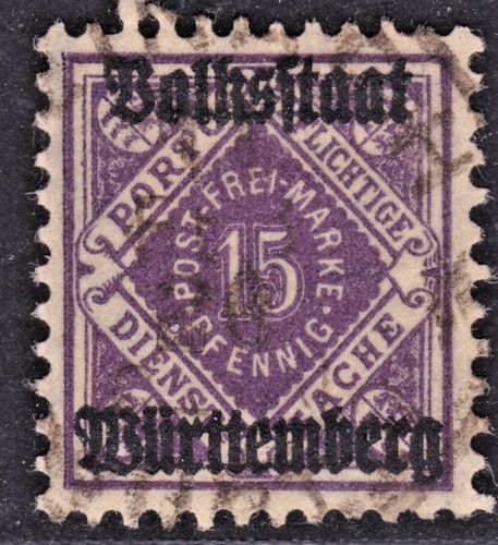 Timbre 1919 allemagne - 1919, allemagne/