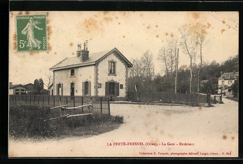 Cpa ferté fresnel - la, ferté-fresnel,