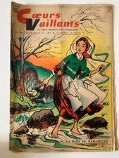 COEURS VAILLANTS N°12 DU 27/03/1958;