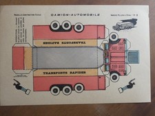Maquette papier Camion