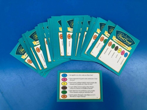 Trivial pursuit lot - pursuit, cartes
