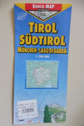 Carte routière touristique