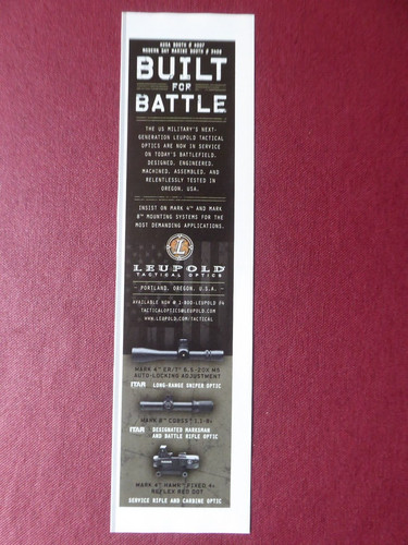 2011 pub leupold - 10/2011, tactical