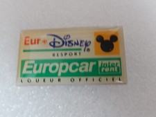 pin's - EURO DISNEY - EUROPCAR