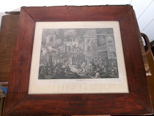 Tableau the times gravure - times,