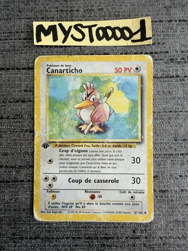 Carte pokémon canarticho - pokémon,