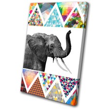 Elephant Geometric Africa