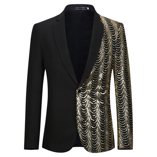 Hommes sequin smoking veste - smoking,