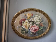 1 aquarelle  Rose ancienne