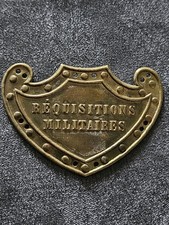 Plaque De Guerre 39/45 Plaque