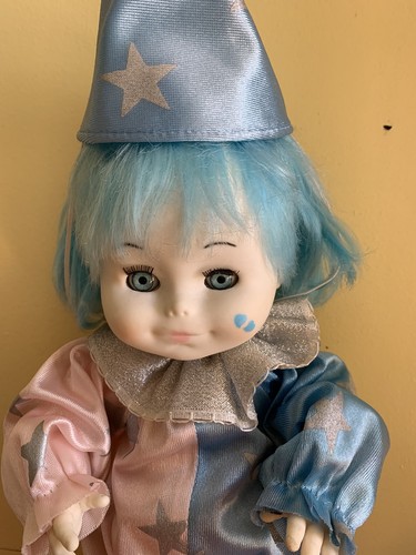 Poupée clown vintage - poupée,