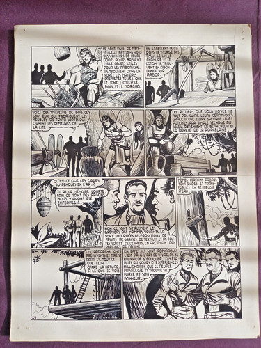 Planche originale raoul - originale,