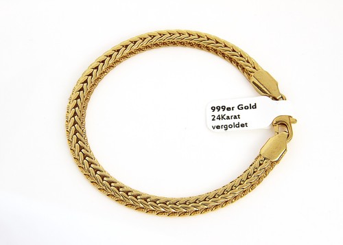 Bracelet carat doré - or, 18