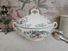 Soupière en faïence de