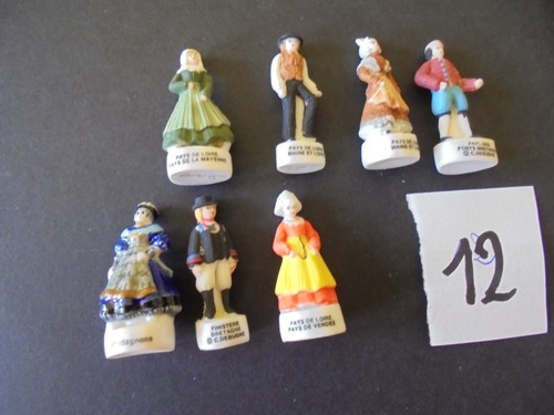 Lot 7 fèves - lot, de