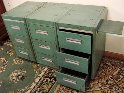 Ancien casier tole - , 3