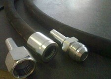 FLEXIBLE HYDRAULIQUE 3/8'' (30L/MIN) - SERTISSAGE JIC 9/16'' AU CHOIX