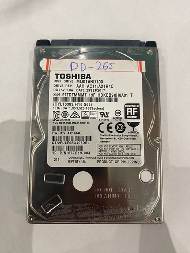 Toshiba disque dur hdd - dur, 1tb