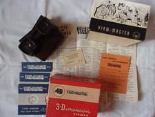 VISIONNEUSE ANCIENNE 3 D  VIEW MASTER Stéréoscope en bakélite