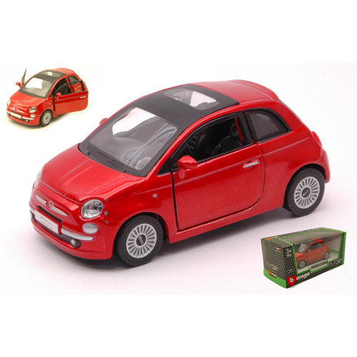 Fiat nuova 500 2007 red - nuova,