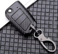 Coque Étui Porte Clé Carbone