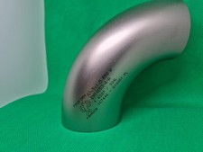 1 x Coude 90° INOX 304L et 316L DIAMETRE DE 53mm à 88.9mm